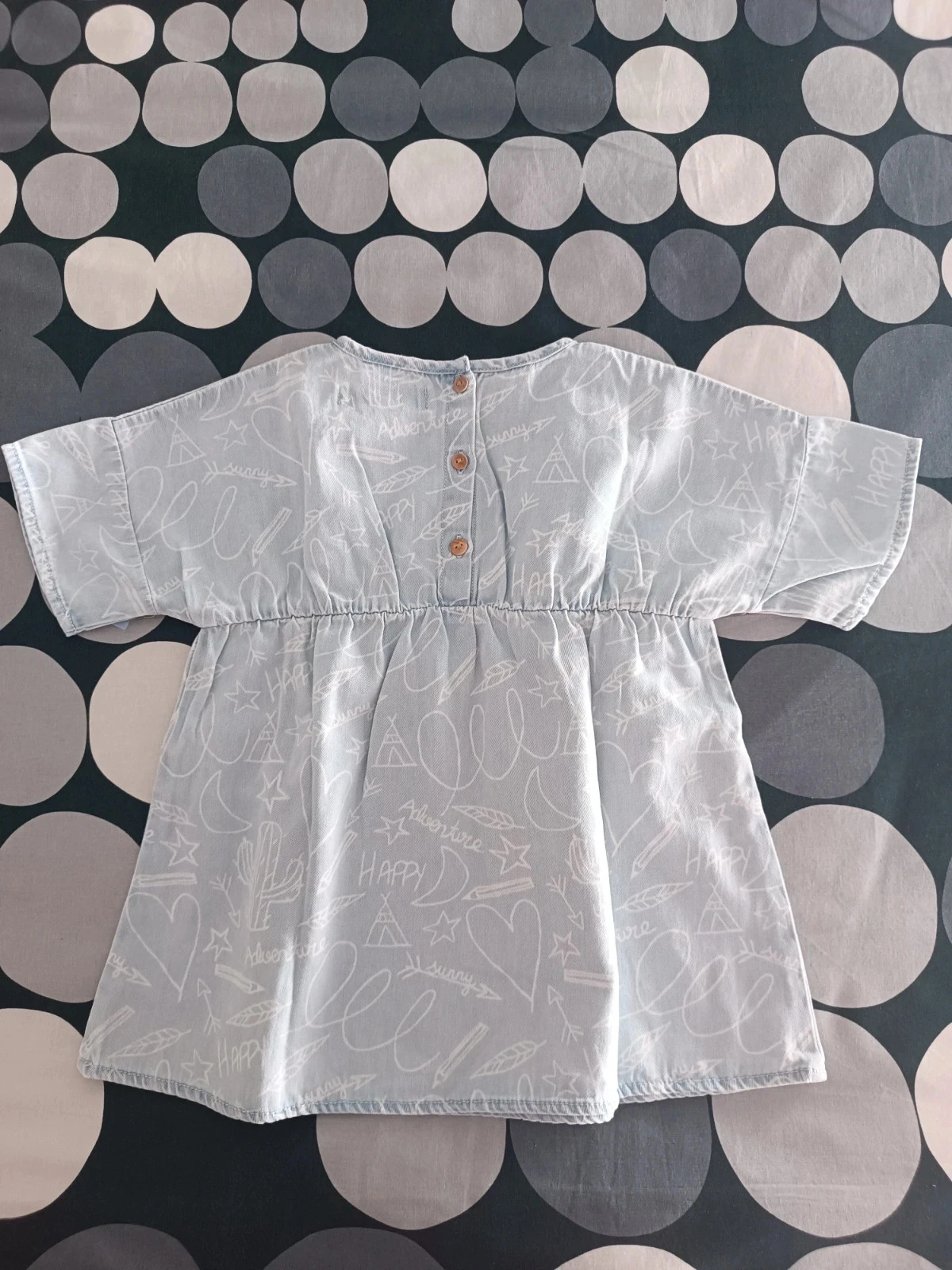 Zara Dress 12‑18 months - Light Blue & Adventure Style 💙 – photo 2